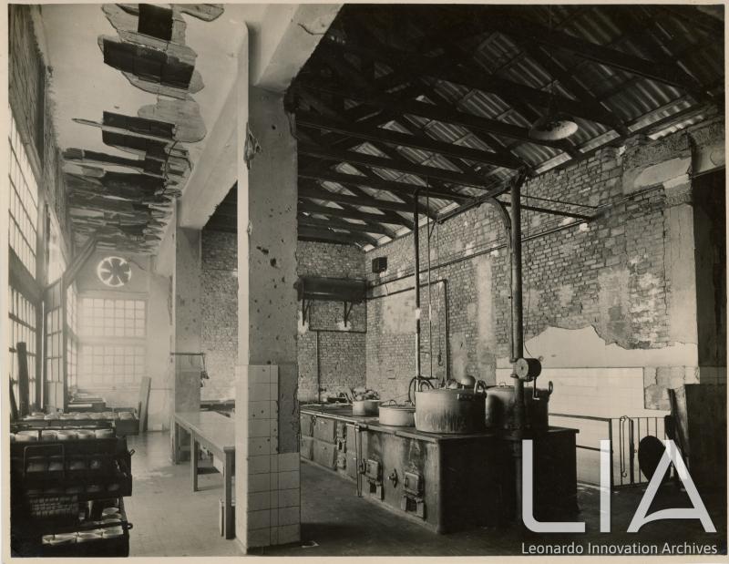 BMB - Riattamento provvisorio cucina vecchio Dopolavoro